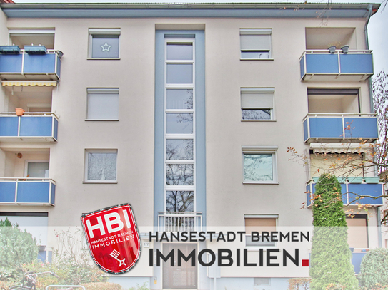 Findorff / Attraktive 2-Zimmer-Wohnung in einem modernisierten Mehrfamilienhaus