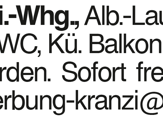 Schöne 2-Zi.-Whg.