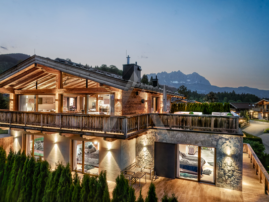 Chalet mit traumhaften Bergblick