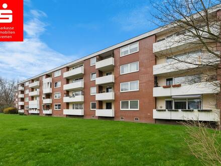 Bremen-Kattenturm: Moderne und vermietete 3-Zimmer-Eigentumswohnung im 2. OG mit Balkon