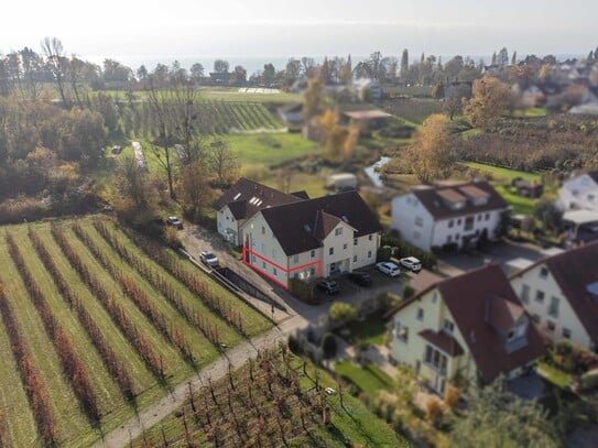 Freundliche, vermietete 3 Zimmer Wohnung in begehrter Lage in Wasserburg am Bodensee