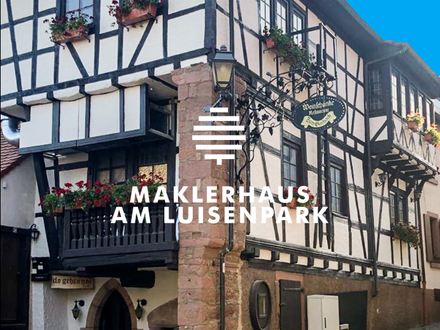 Kernsaniertes Restaurant mit Fernblick im historischen Neuleiningen an der Deutschen Weinstrasse