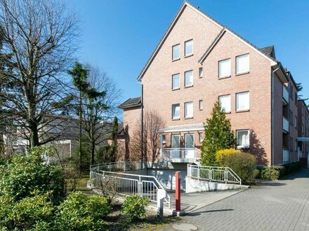 Großzügig geschnittene 2-Zimmer-Wohnung mit Einbauküche und Balkon in Eversten!