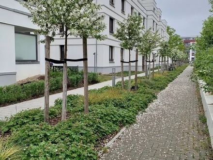 moderne und hochwertig ausgestattete 3-Zimmerwohnung, barrierefrei, im Neubau-Wohngebiet am Technologie Park Adlershof