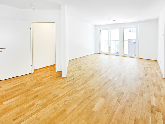 Erstbezugshit: Helle, freundliche 2-Zimmer-Wohnung mit Balkon beim Matznerpark!