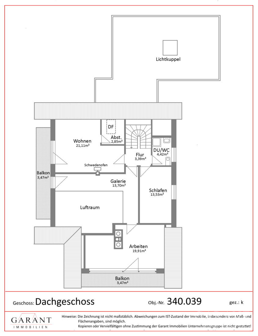 Vielseitig nutzbares Architektenhaus mit Einliegerwohnung in Bayreuth-Destuben – 95448 Bayreuth, 95448 Bayreuth – Vorschaubild 27