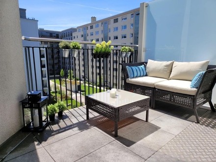 Top Business-Apartment in München-Bogenhausen mit sonnigem Balkon