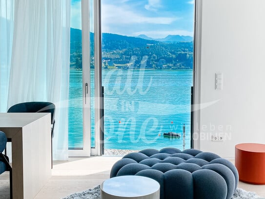 Luxus Seewohnung am Wörthersee mit Seeblick/Zugang