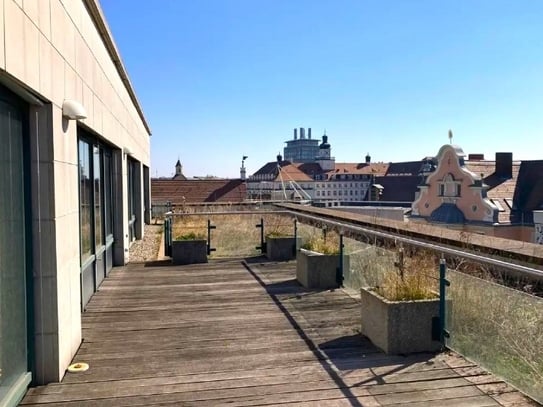 Dem Marienplatz so nah ... Büro mit mehreren Terrassen