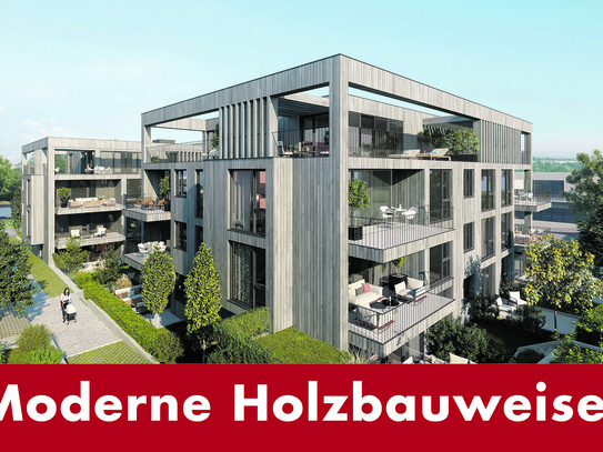 Hohe Wohnqualität: 3,5-Zimmer-Neubau-Wohnung mit Balkon im 1.OG in Ostfildern-Ruit