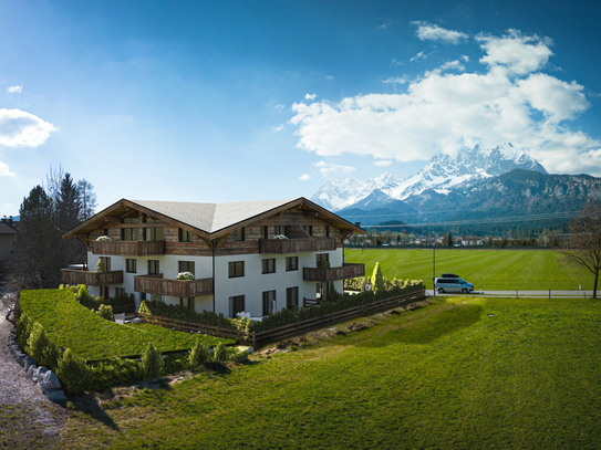 Neubauprojekt in sonniger Lage mit Blick auf den Wilden Kaiser