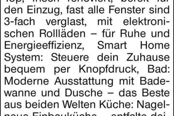 Kernen Rommelshausen: Charmante 42m² DG Wohnung - Neu & Smart. frisch renovierte...