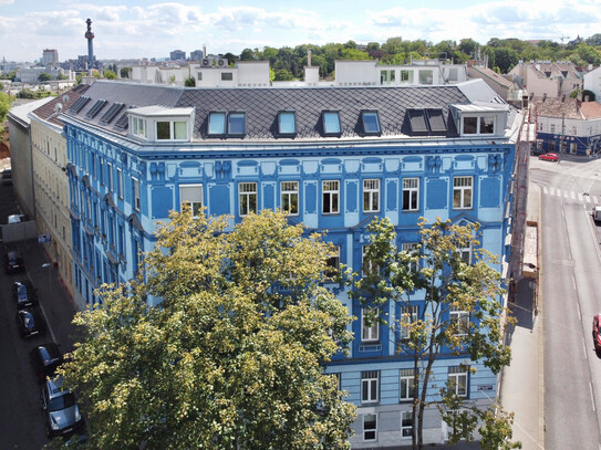 Freier Blick aus reizender Altbauwohnung