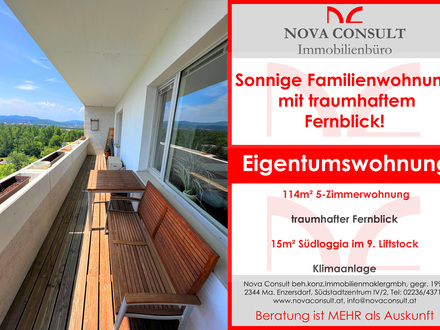 5-Zimmerwohnung mit traumhaftem Fernblick!