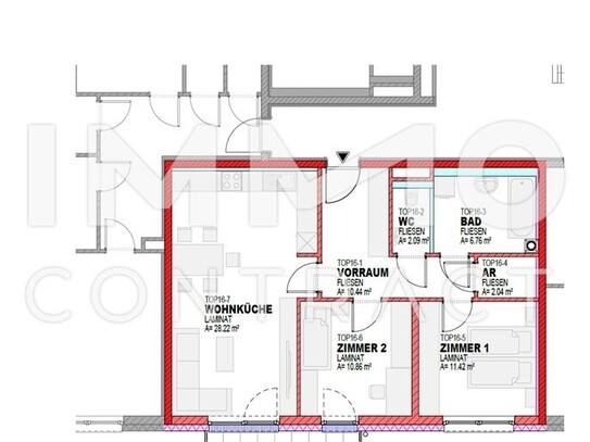 NEUBAU Mietwohnung 5 Minuten zur Fußgängerzone