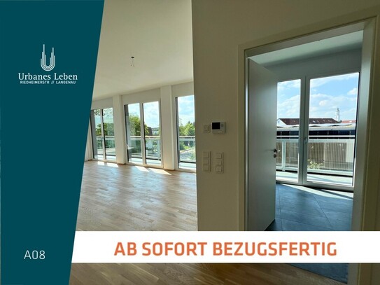 2-ZIMMER WOHNUNG MIT TERRASSE IM 2. OG – URBANES LEBEN LANGENAU - A08