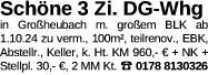 Wohnung 100m² in 63920 Großheubach