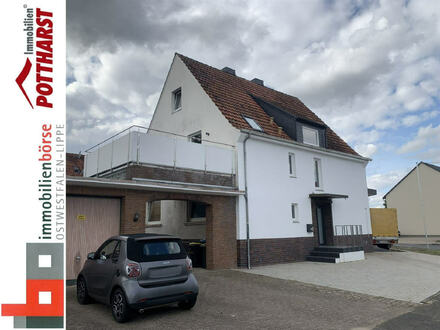 Fast ein halbes Haus! Frisch renovierte 5-Zimmer-Wohnung über 2 Etagen in Schweicheln-Bermbeck!