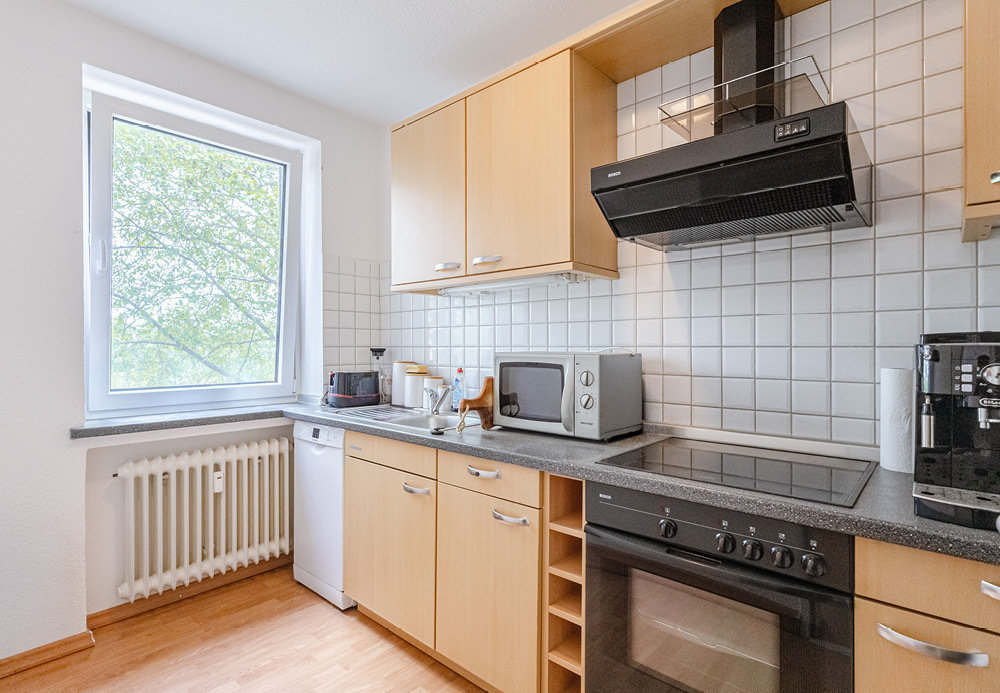Zentral Wohnen: Moderne 2-Zimmer-Wohnung mit herrlichem Blick auf die Weser - Foto 2