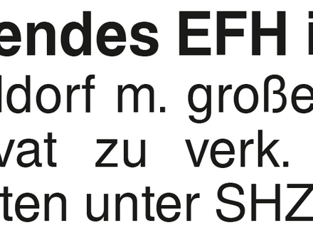 Freistehendes EFH