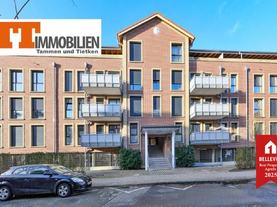 TT bietet an: Barrierefreie 3-Zimmer Eigentumswohnung mit Balkon und PKW-Stellplatz nähe Bontekai!