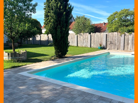 Leben wie im Ferienhaus! Mit Wintergarten und Pool