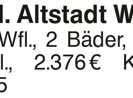 4 Zi. excl. Altstadt Whg SHA