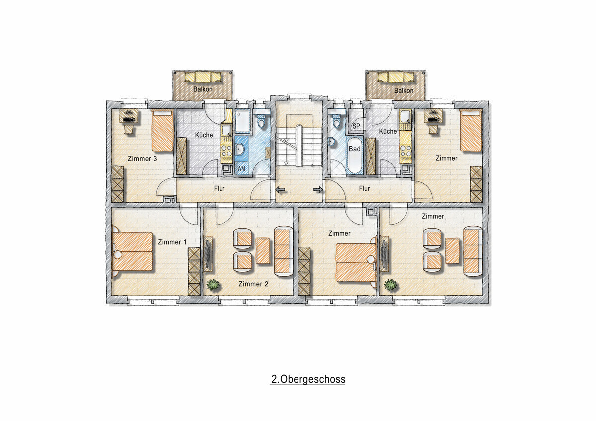 360° I Top-Investment im Herzen von Neu-Ulm: 7 Wohnungen + Gewerbe in Best Lage – 89231 Neu-Ulm, 89231 Neu-Ulm – Vorschaubild 37