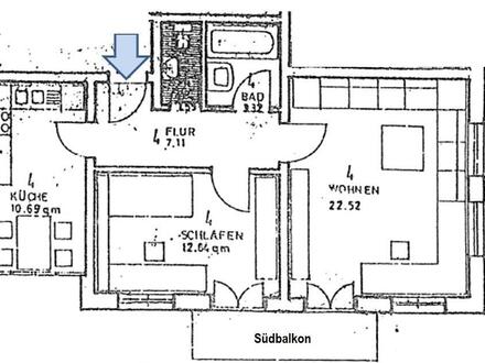 2-Zimmer-Wohnung im Zentrum von Immenstadt
