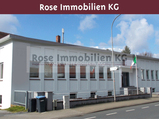 ROSE IMMOBILIEN KG: Gewerbeimmobilie in guter Verkehrslage von Herford zu verkaufen!