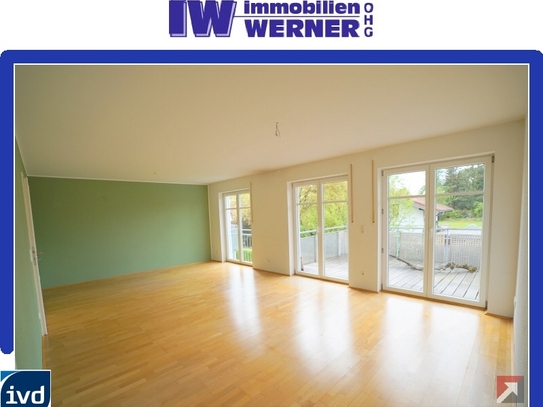 ***4-Zimmer-Maisonettewohnung mit Terrassenbalkon und Einzelgarage in 4-Fam.Haus***