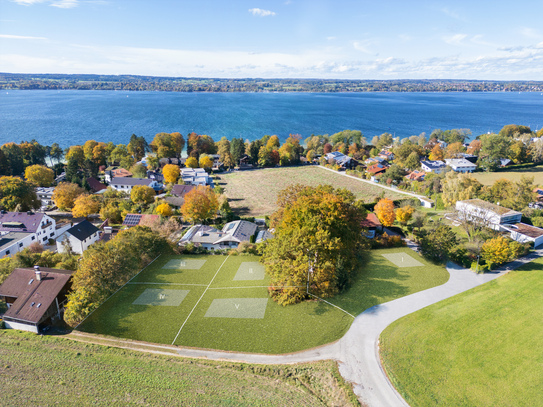 Exklusives Baugrundstück A am Ammersee mit Seeblick