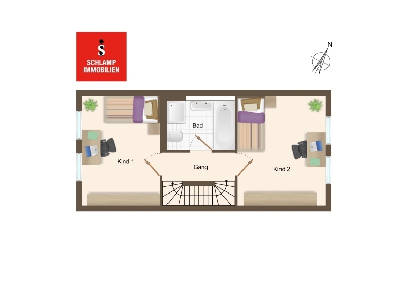 Ihr Zuhause am Wasser! Förderfähiges RMH in attraktiver Preislage – 83022 Rosenheim, 83022 Rosenheim – Vorschaubild 3