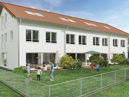 Neubau! Reihenhäuser im Neubaugebiet "Ellmosener Wies" am Ortsrand von Bad Aibling