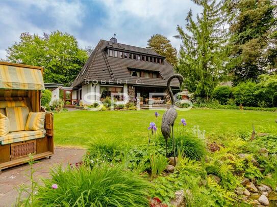 Freistehendes Einfamilienhaus mit idyllischem Garten in Heiligenrode