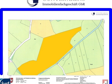 7,75 ha gutes, arrondiertes und drainiertes Grünland in Westerloyerfeld