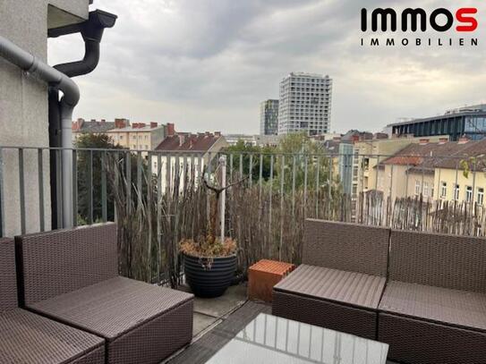 Sonnige Penthousewohnung mit großer Terrasse in Linz