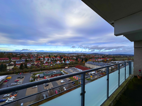 2-Zimmer-Wohnung mit Balkon und Weitblick zu verkaufen!