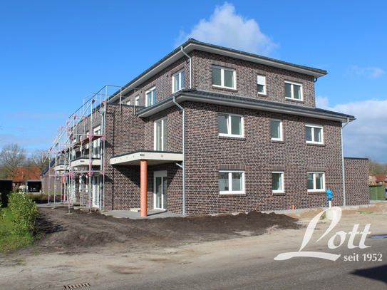 *** Neubau - moderne Erdgeschosswohnung -rollstuhlgerecht- mit Terrasse in Augustfehn! ***