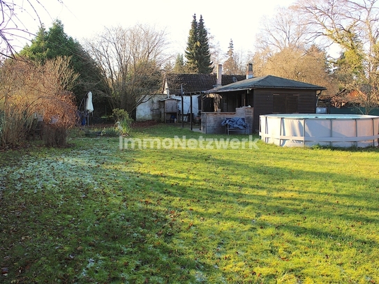 Freizeitgrundstück mit Gartenlaube in Hannover-Groß Buchholz