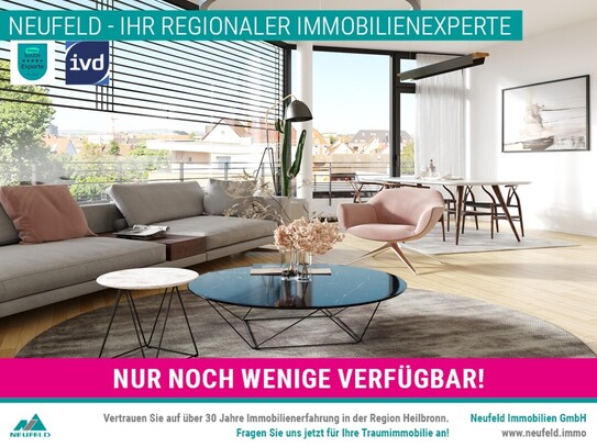 *Erstbezug* Traumhafte Penthouse-Wohnung mit großer Dachterrasse und Weitblick auf den Wartberg!