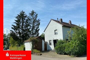 Ob es so ein Haus mit Grundstück in Weinstadt noch einmal gibt? Einfamilienhaus mit "Bauplatz"!