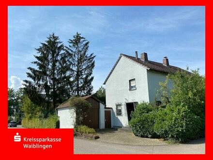 Ob es so ein Haus mit Grundstück in Weinstadt noch einmal gibt? Einfamilienhaus mit "Bauplatz"!