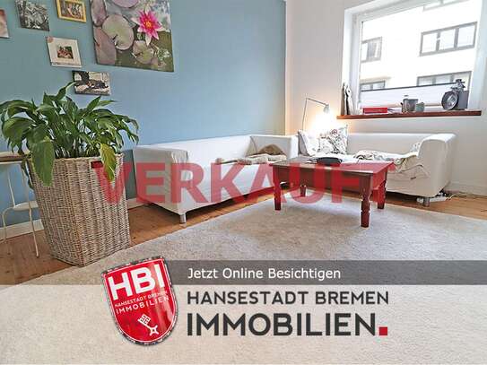 Verkauft // Buntentor / Zentral gelegene Hochparterrewohnung mit Balkon nahe Werdersee