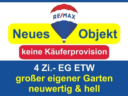 Keine Käuferprovision! Kaufen Sie ab € 936,-mtl.*/ 4 Zi-EG-ETW,*€ 44.000.-Sonderausstattung incl.!