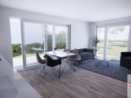 3-Zimmer-Wohnung mit großem Gartenanteil!