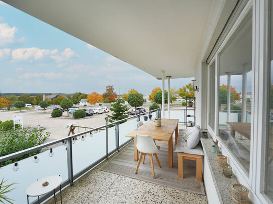 Großzügige 4-Zimmer-Wohnung mit Wintergarten und Balkon in Untersiemau