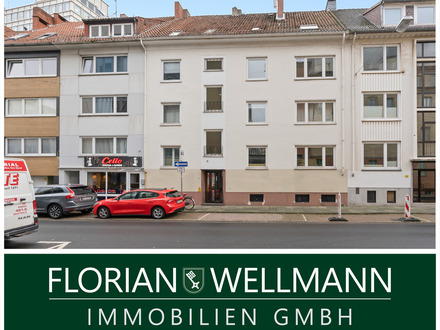 Bremen - Mitte | Zentrale 3 Zimmer Wohnung mit Balkon und Kellerabteil
