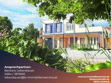 Neubau!! Helle Erdgeschoss- wohnung mit Garten in der Ökoregion Kaindorf