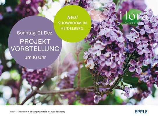 Nachhaltiges Investment: 2 Zimmer im flora² mit bis zu 10% Abschreibung in den ersten 4 Jahren.*